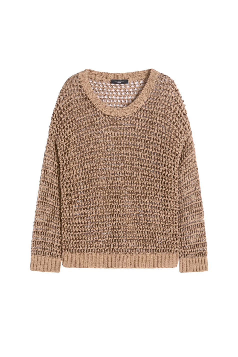 Женский Weekend Max Mara Свитер ONIRICA из хлопка и льна (цвет ), артикул 2615361152 | Фото 1