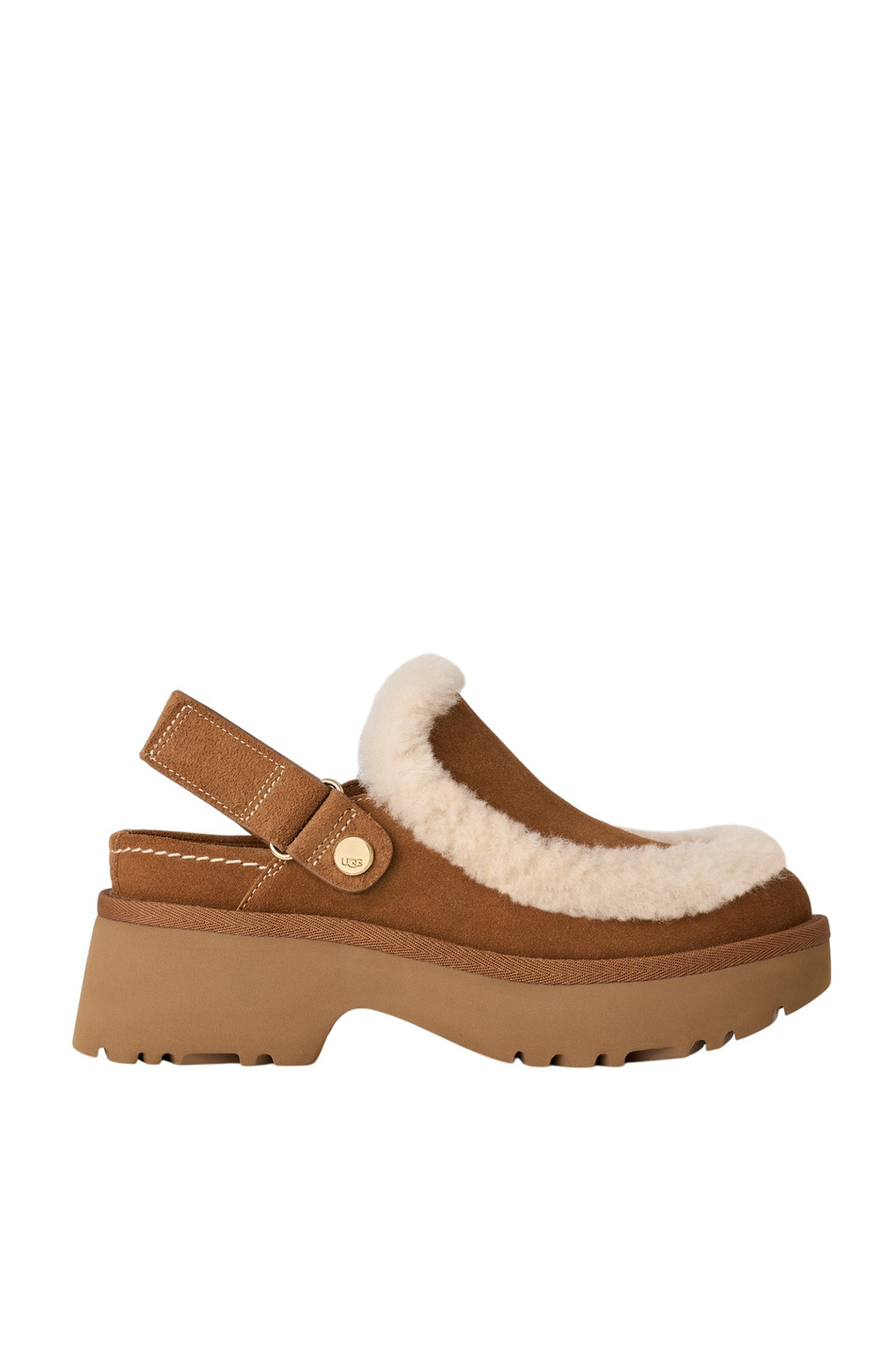 Женский UGG Клоги Esmee из натуральной замши (цвет ), артикул 1173331 | Фото 1