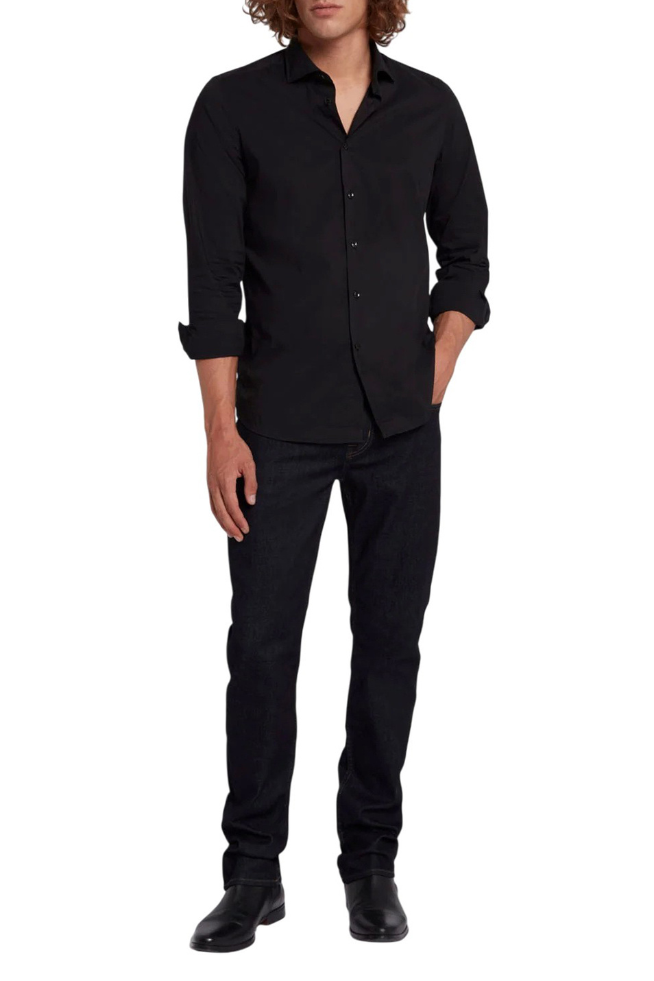 Мужской 7 for all Mankind Джинсы из эластичного хлопка (цвет ), артикул 7T400B80 | Фото 2