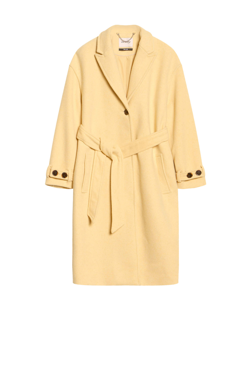 Orsay Пальто с поясом и прорезными карманами (цвет ), артикул 830258 | Фото 1