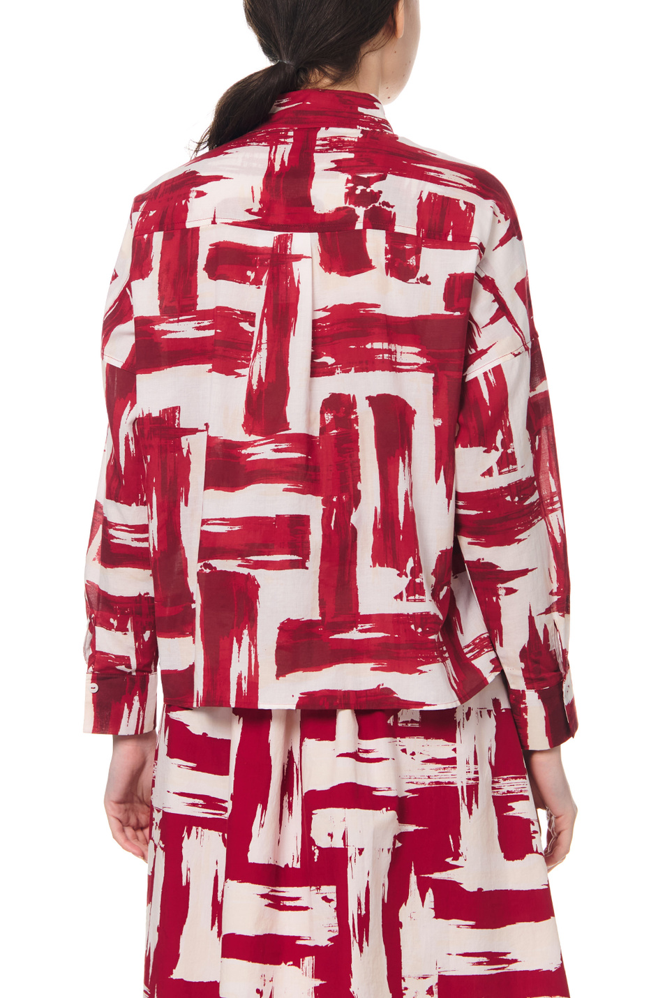 Gerry Weber Рубашка из натурального хлопка с принтом (цвет ), артикул 760027-31421 | Фото 6