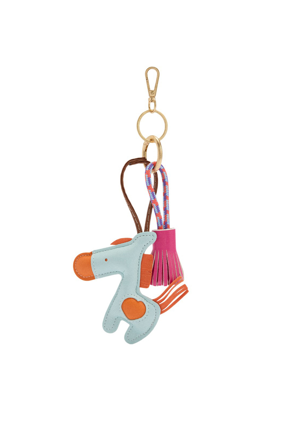 Брелок с подвеской в виде лошади|Основной цвет:Разноцветный Женский Parfois Брелок с подвеской в виде лошади (цвет ), артикул 242522 | Фото 1