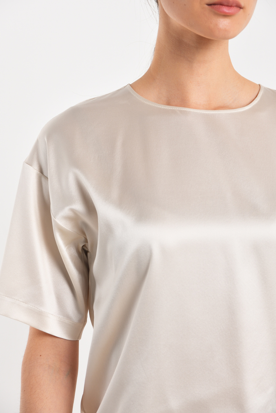 MAX&Co. Блузка из эластичного шелка (цвет ), артикул 61110120 | Фото 2