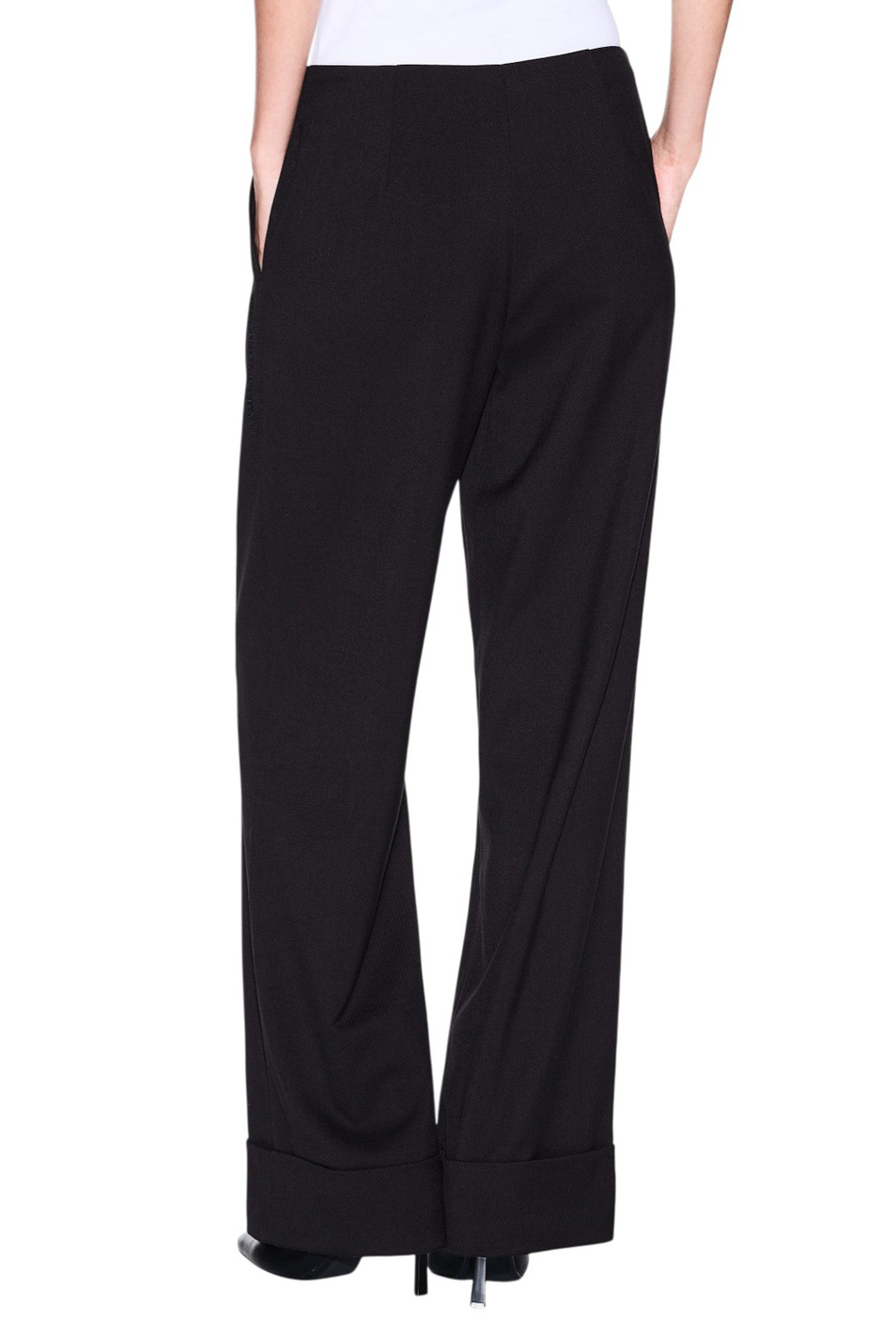 Женский Armani Exchange Брюки однотонные (цвет ), артикул XW000660-AF16142 | Фото 5