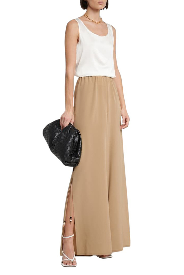 Женский Max Mara Топ PAN из эластичного шелка (цвет ), артикул 2526166017 | Фото 2