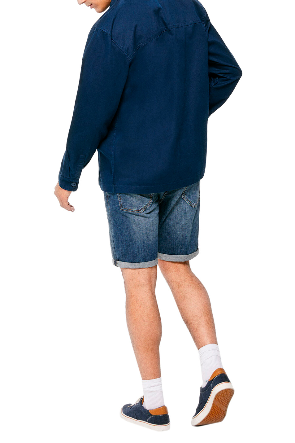 Мужской Springfield Шорты джинсовые из эластичного хлопка (цвет ), артикул 0015483 | Фото 3