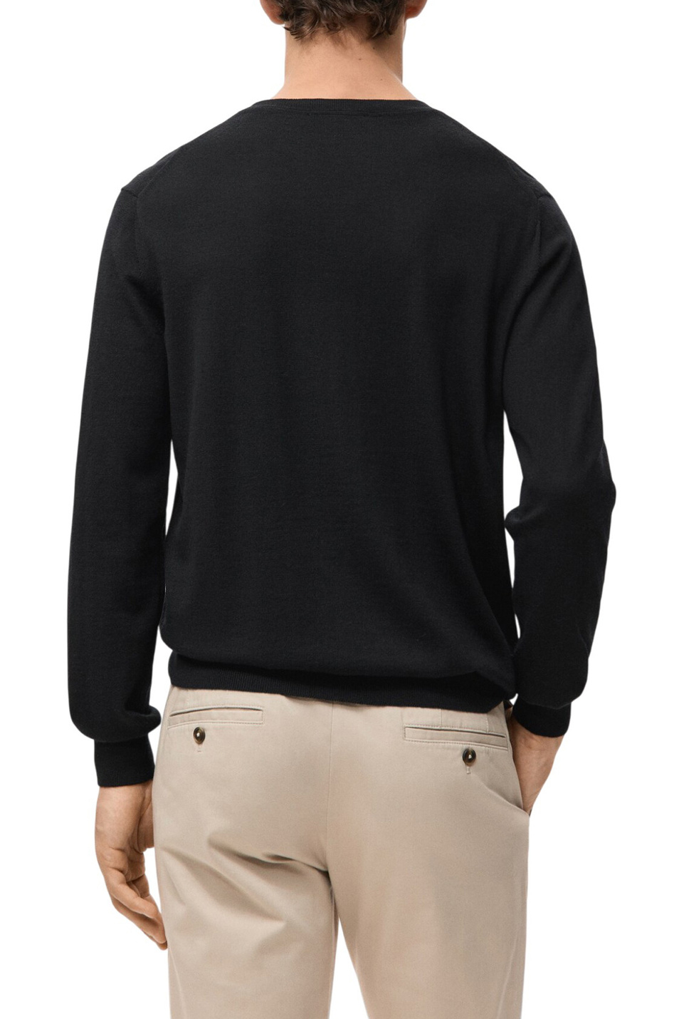 Мужской Mango Man Джемпер WILLY из шерсти (цвет ), артикул 27041284 | Фото 4