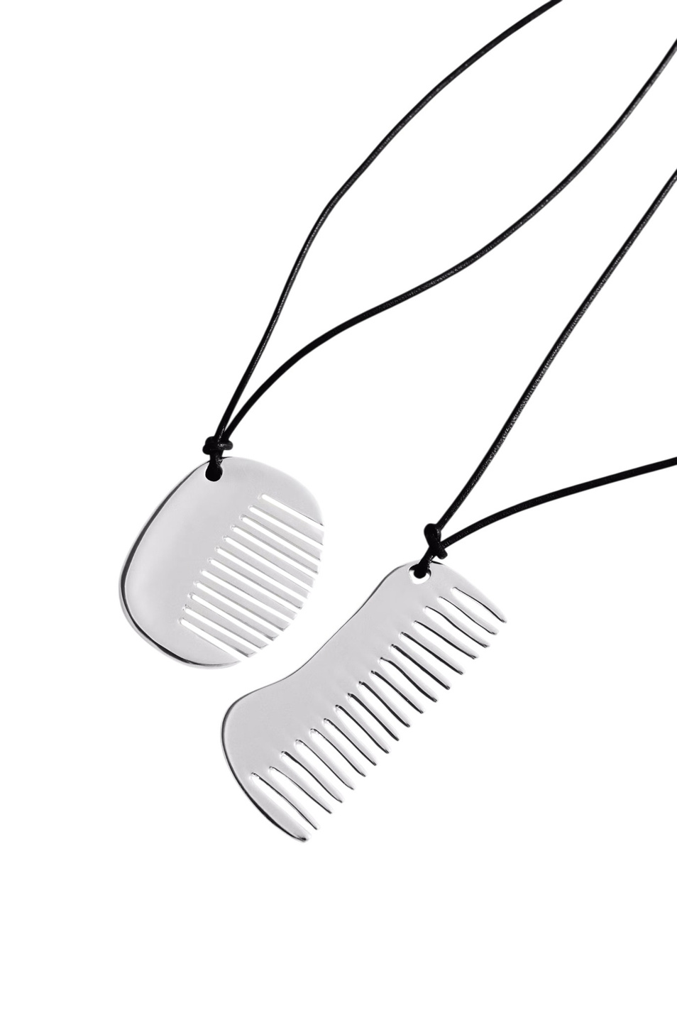 Ожерелье BRUSH в комплекте из 2 шт|Основной цвет:Серебристый Женский Mango Ожерелье BRUSH в комплекте из 2 шт (цвет ), артикул 27047799 | Фото 2