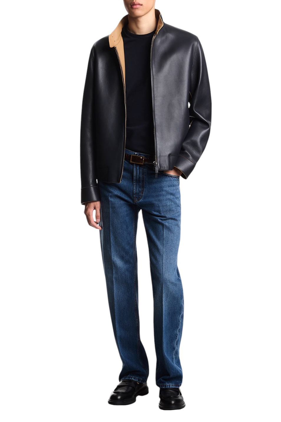 Мужской Emporio Armani Джинсы из хлопка (цвет ), артикул EM000763-AF17805 | Фото 2