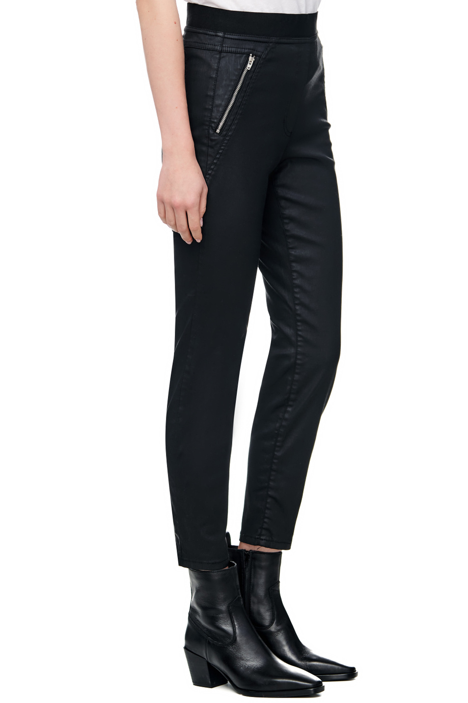 Женский Gerry Weber Брюки с карманами на молнии (цвет ), артикул 722007-66301-Best4me Crop | Фото 5