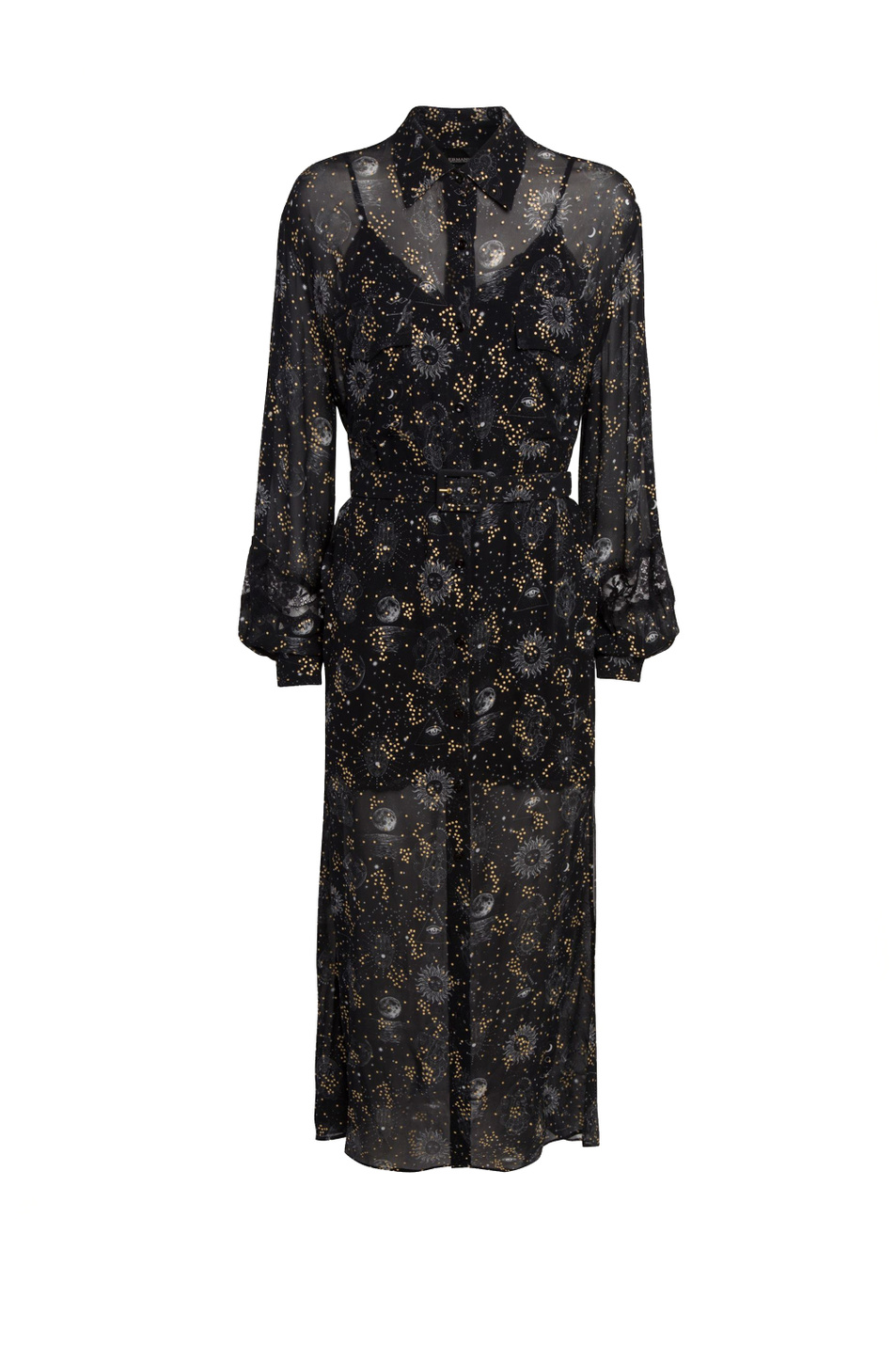 Ermanno Firenze Платье-рубашка с принтом Astri (цвет ), артикул D38ETAB18GFC | Фото 1