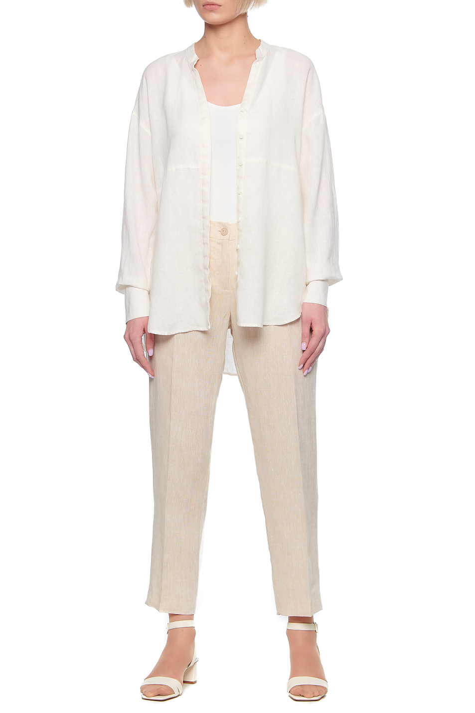 Gerry Weber Рубашка из чистого льна (цвет ), артикул 560030-31408 | Фото 3