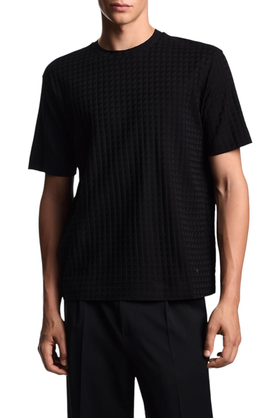 Мужской Emporio Armani Футболка из хлопка (цвет ), артикул EM003011-AF10762 | Фото 3