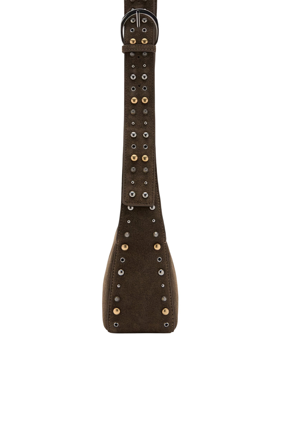 Женский Mango Сумка через плечо INDIRA с заклепками (цвет ), артикул 27051203 | Фото 3