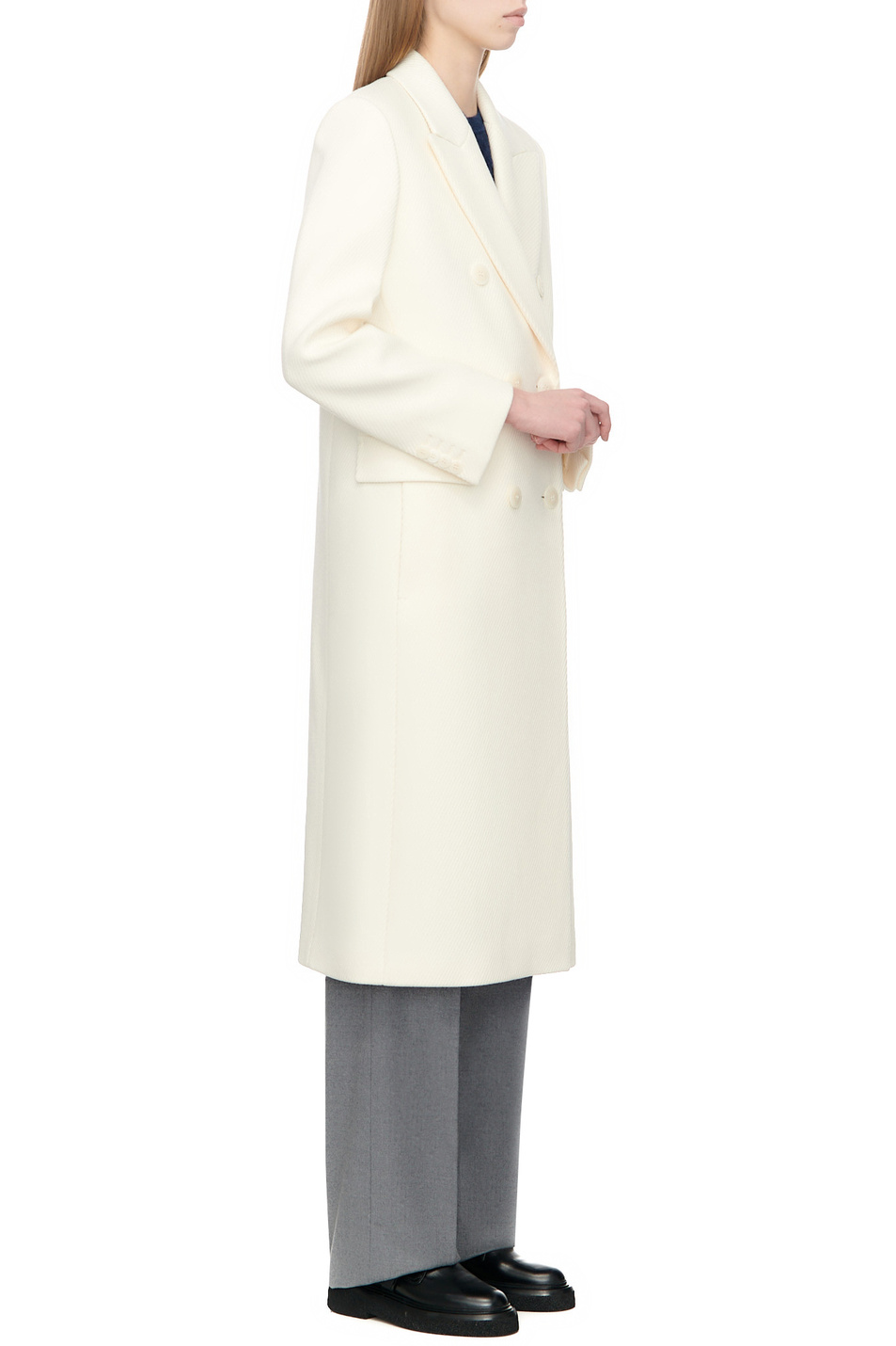 Женский Max Mara Пальто EDIPO из натуральной шерсти (цвет ), артикул 2360160333 | Фото 3