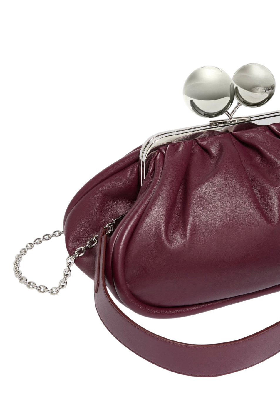 Сумка Pasticcino из натуральной кожи|Основной цвет:Бордовый Женский Weekend Max Mara Сумка Pasticcino из натуральной кожи (цвет ), артикул 2525516025 | Фото 5