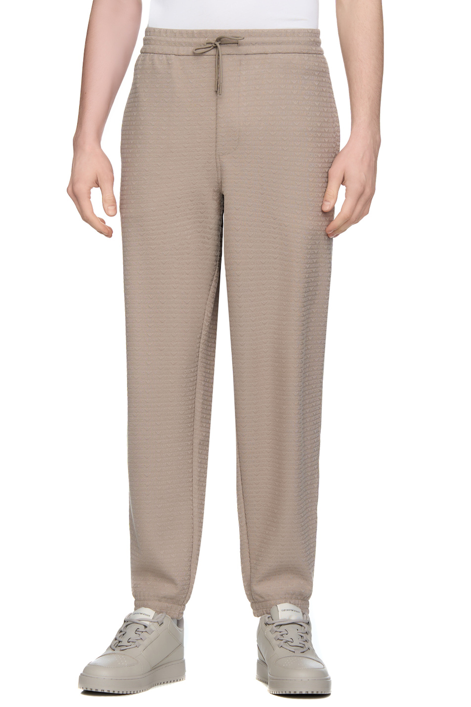 Мужской Emporio Armani Брюки с логотипом (цвет ), артикул EM001106-AF13700 | Фото 4