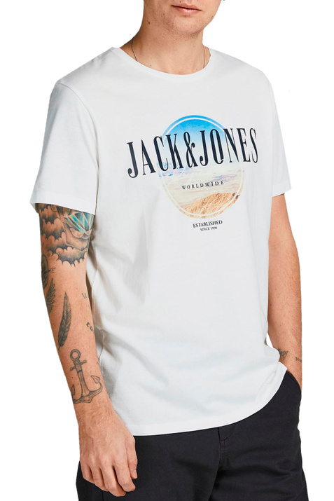 Jack & Jones Футболка свободного кроя с принтом ( цвет), артикул 12207702 | Фото 3