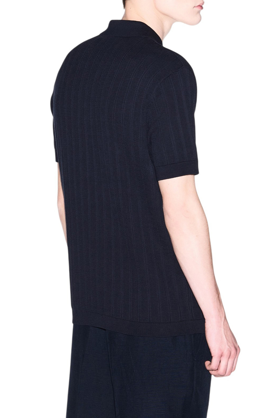 Мужской Armani Exchange Поло однотонное (цвет ), артикул XM002438-AF22249 | Фото 4