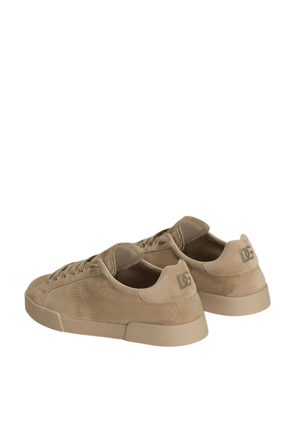 Мужской Dolce & Gabbana Кеды Portofino из натуральной замши (цвет ), артикул CS2324-A9T67 | Фото 3