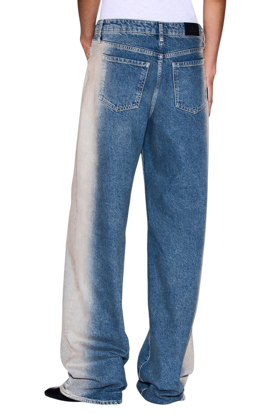 Женский Armani Exchange Джинсы из хлопка (цвет ), артикул XW000056-AF14486 | Фото 4