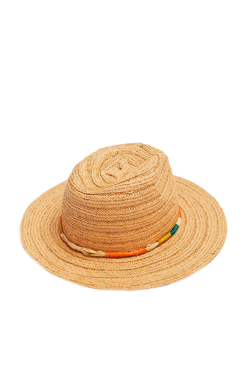 Женский Parfois Плетеная шляпа с контрастным декором (цвет ), артикул 196053 | Фото 2