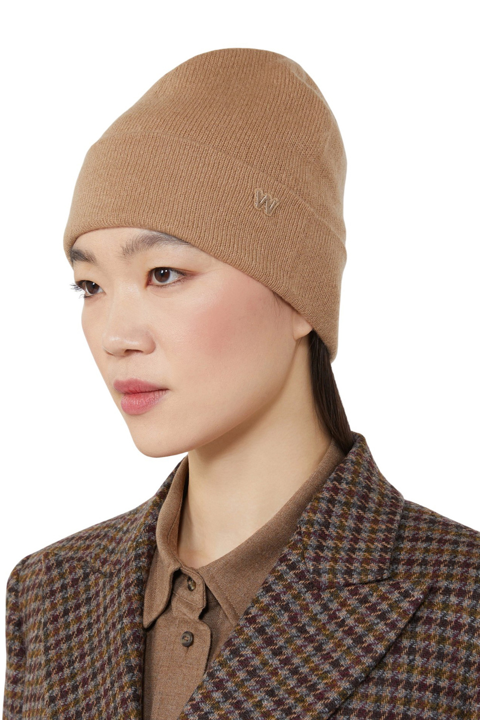 Женский Weekend Max Mara Шапка CAIMANONEW из кашемира (цвет ), артикул 2525576015 | Фото 3