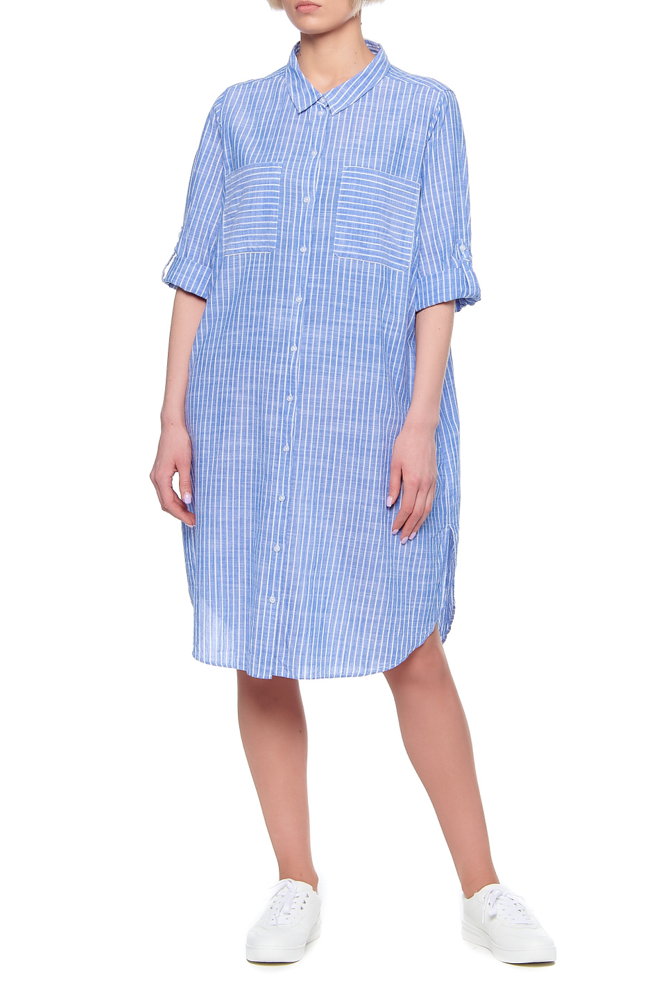 Via Appia Due Платье-рубашка с карманами на груди (цвет ), артикул 821695 | Фото 1