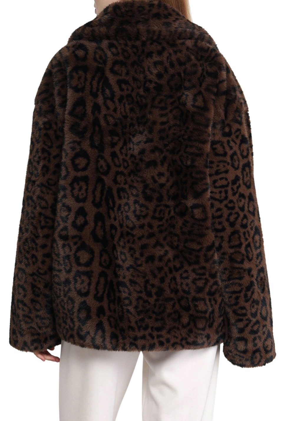 Полушубок с леопардовым принтом|Основной цвет:Коричневый Женский Gerry Weber Полушубок с леопардовым принтом (цвет ), артикул 250069-61046 | Фото 6