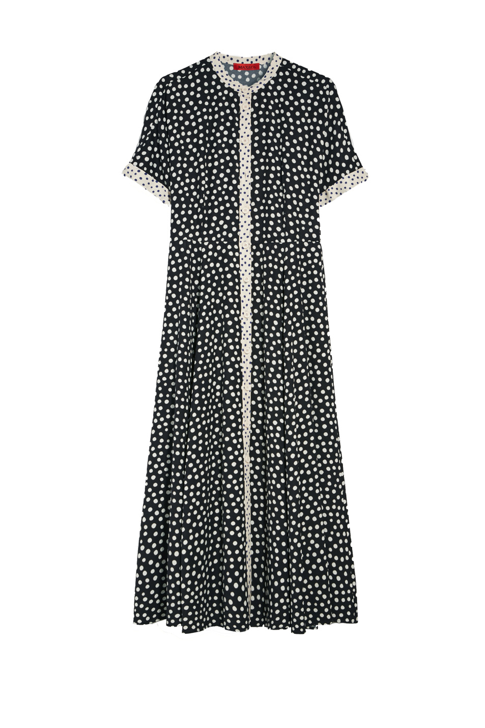 MAX&Co. Платье-рубашка CABINA из твила с принтом в горошек (цвет ), артикул 72210721 | Фото 1