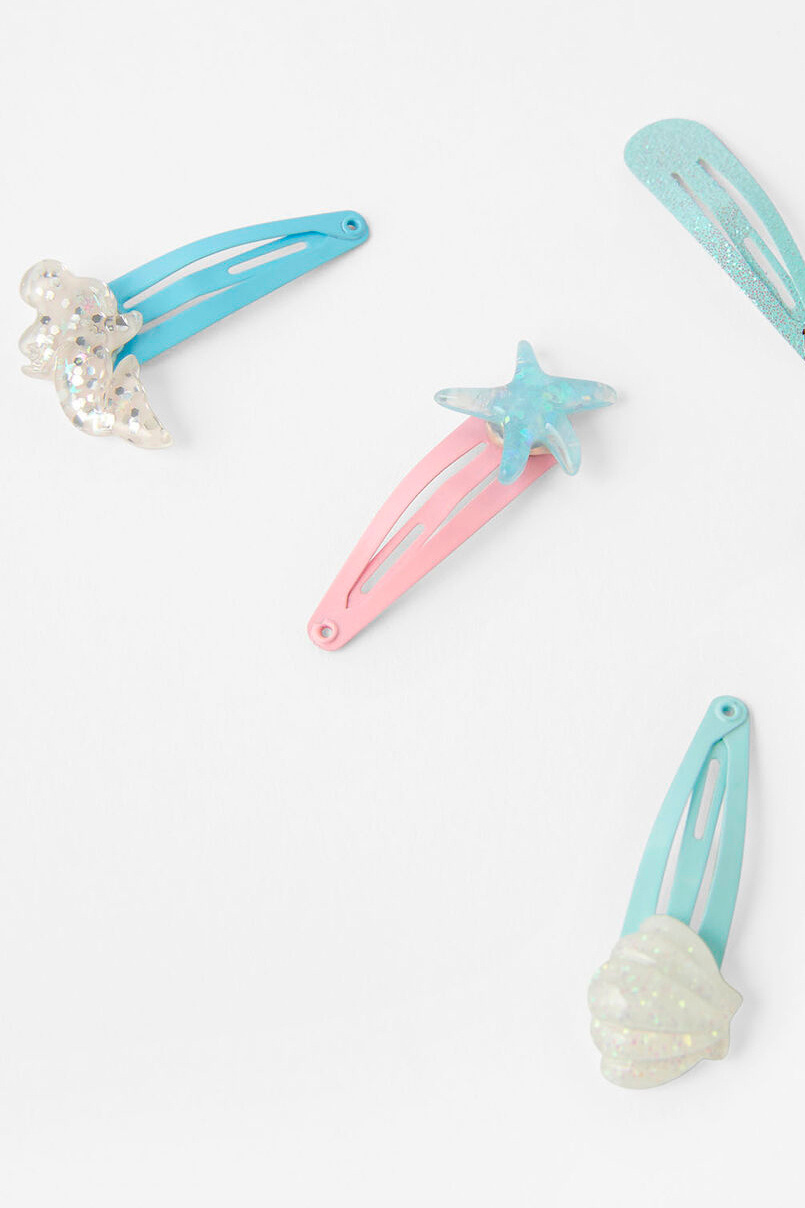 Девочкам Accessorize Набор заколок MERMAID с блестками (цвет ), артикул 183045 | Фото 3