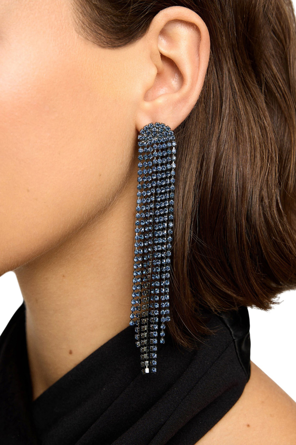 Женский Parfois Серьги длинные с кристаллами (цвет ), артикул 242712 | Фото 3