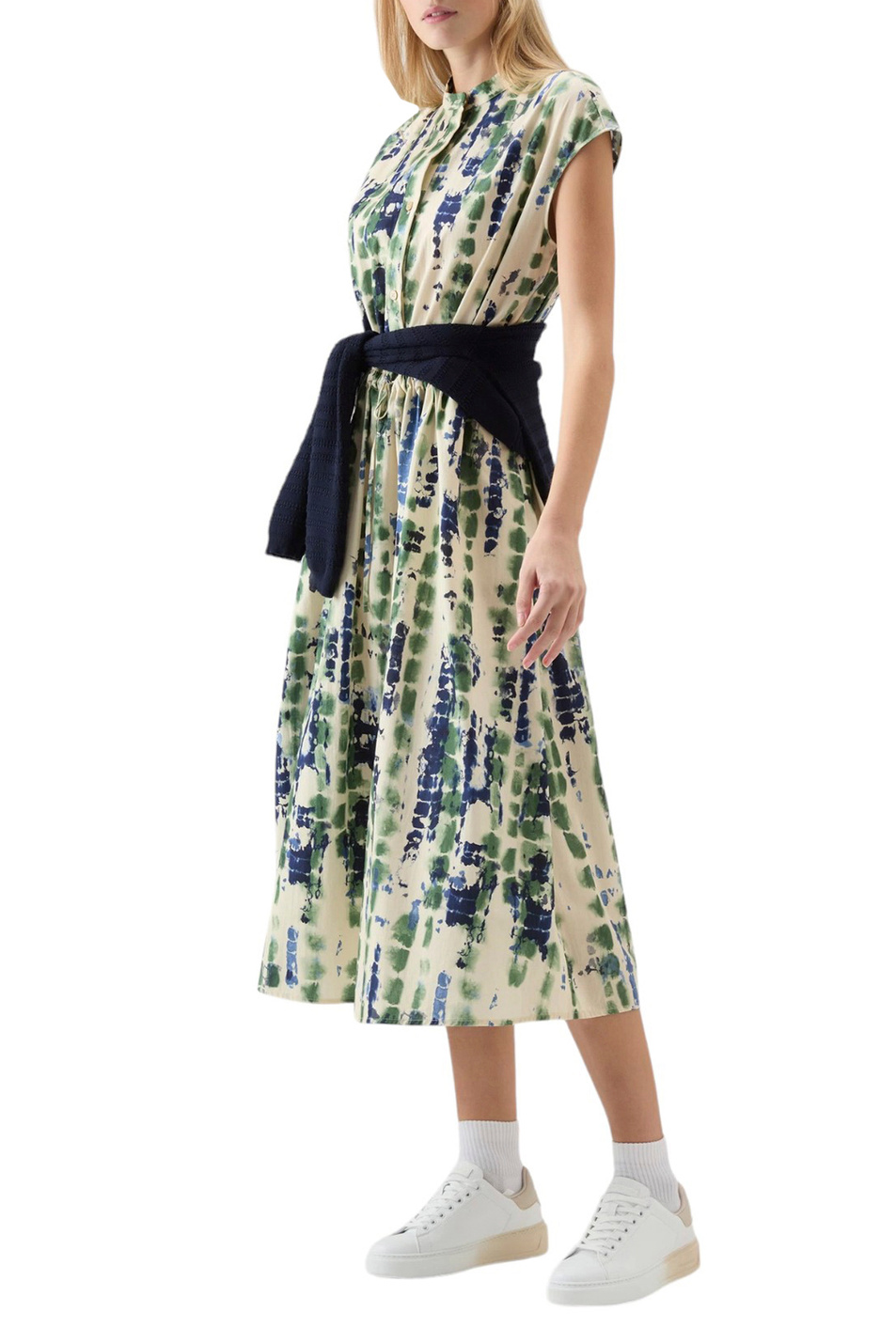 Женский Woolrich Платье из натурального хлопка с принтом (цвет ), артикул CFWWDR0149FRUT3706 | Фото 2
