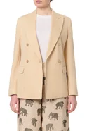 Женский Max Mara Пиджак CANORE из хлопкового пике (цвет ), артикул 69110121 | Фото 5