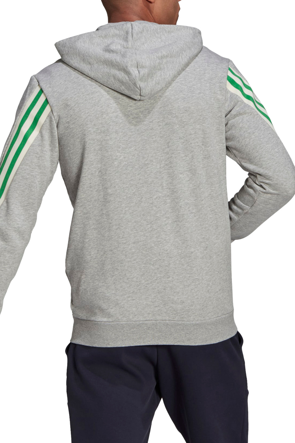 Adidas Толстовка на молнии Sportswear с полосками на рукавах (цвет ), артикул GM6897 | Фото 3