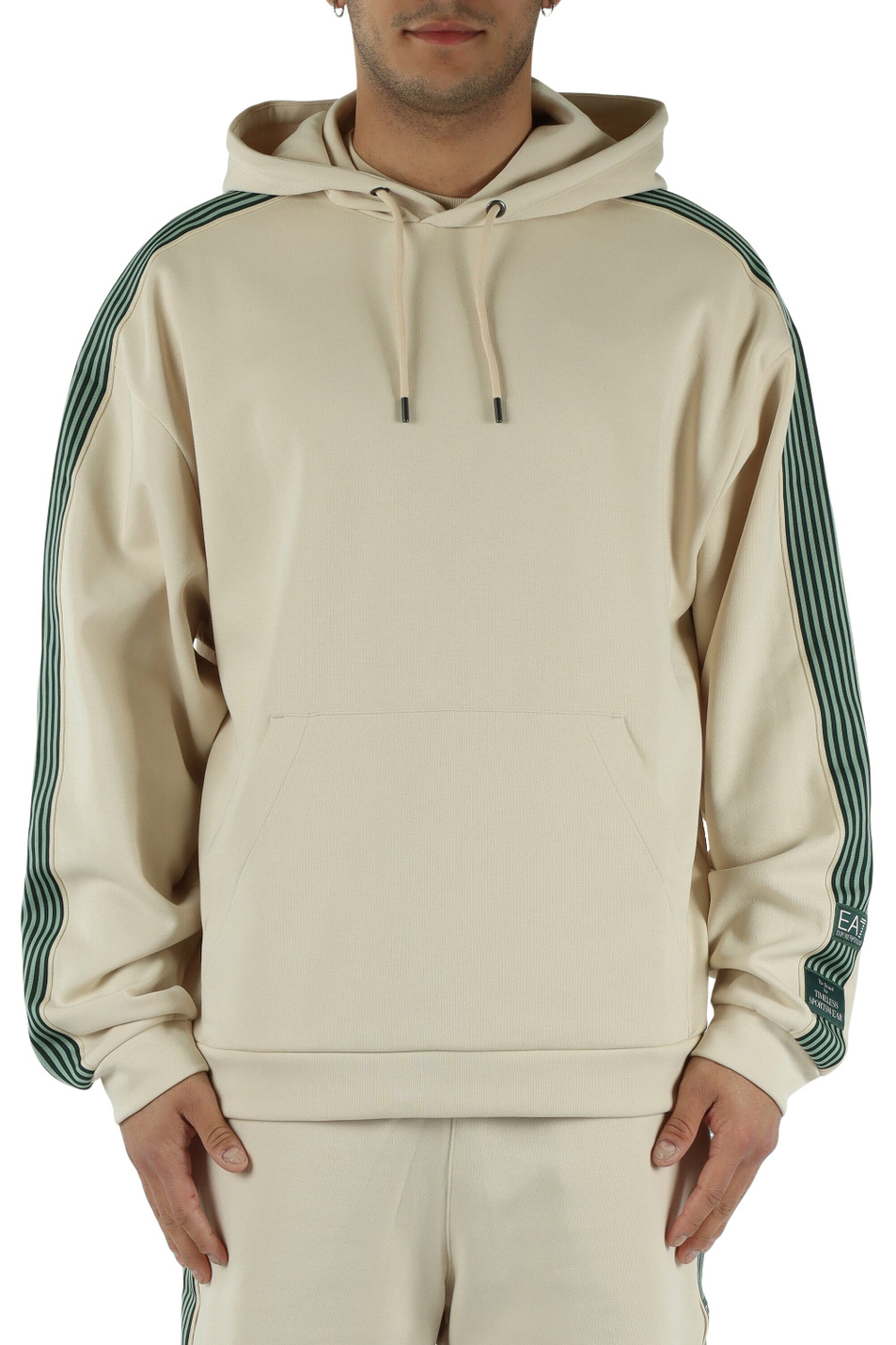 Мужской EA7 Худи с контрастными полосками (цвет ), артикул 7M001508-AF12660 | Фото 4
