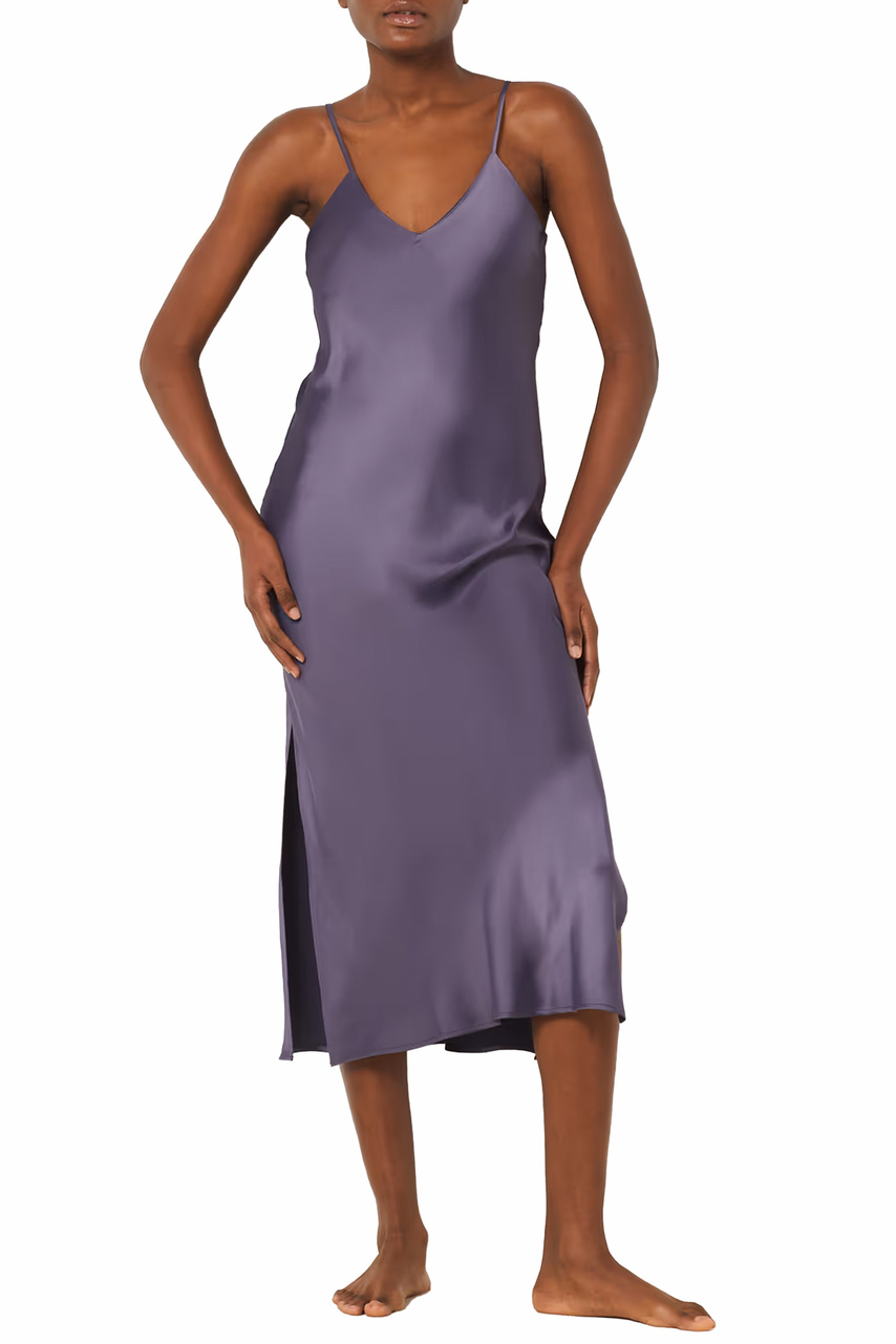 Платье CLAIRE с вырезом|Основной цвет:Фиолетовый|Артикул:6544111 | Фото 1