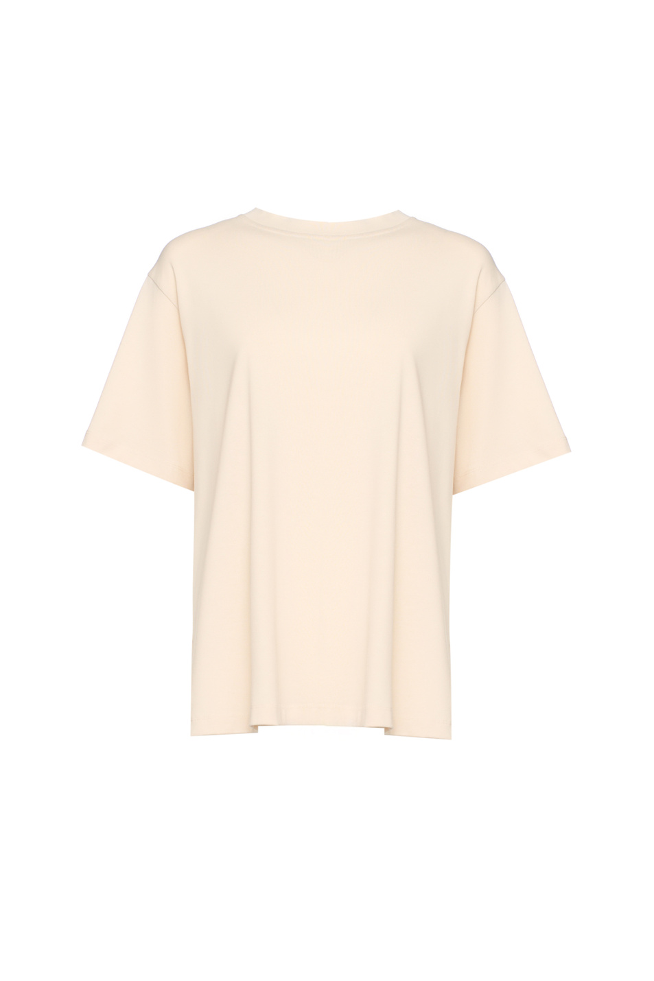 Женский Sportmax Футболка TEATINO из хлопка с бахромой (цвет ), артикул 2522946045 | Фото 1