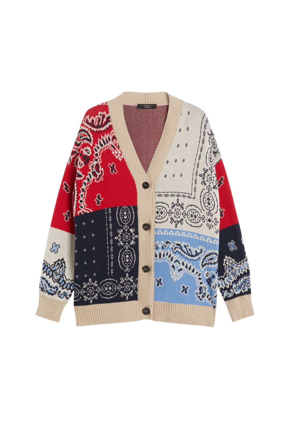 Женский Weekend Max Mara Кардиган BAOBAB из хлопка (цвет ), артикул 2525346051 | Фото 1