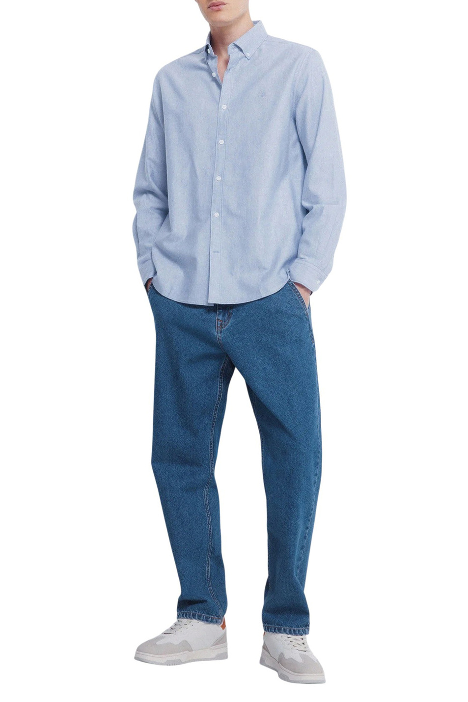 Мужской Springfield Рубашка прямого кроя (цвет ), артикул 0272778 | Фото 2