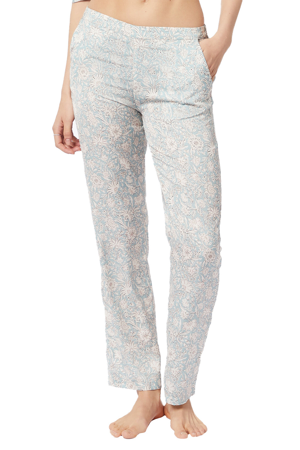 Женский Etam Пижамные брюки IRIS с цветочным принтом (цвет ), артикул 6537988 | Фото 1