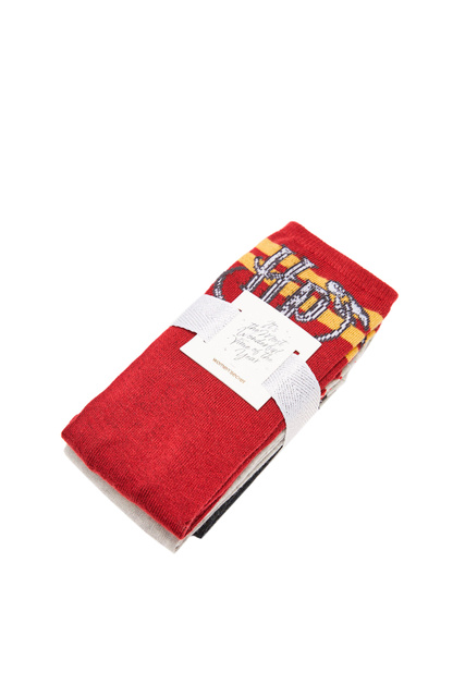 Набор носков с принтом "Harry Potter"|Основной цвет:Мультиколор|Артикул:4484846 | Фото 2