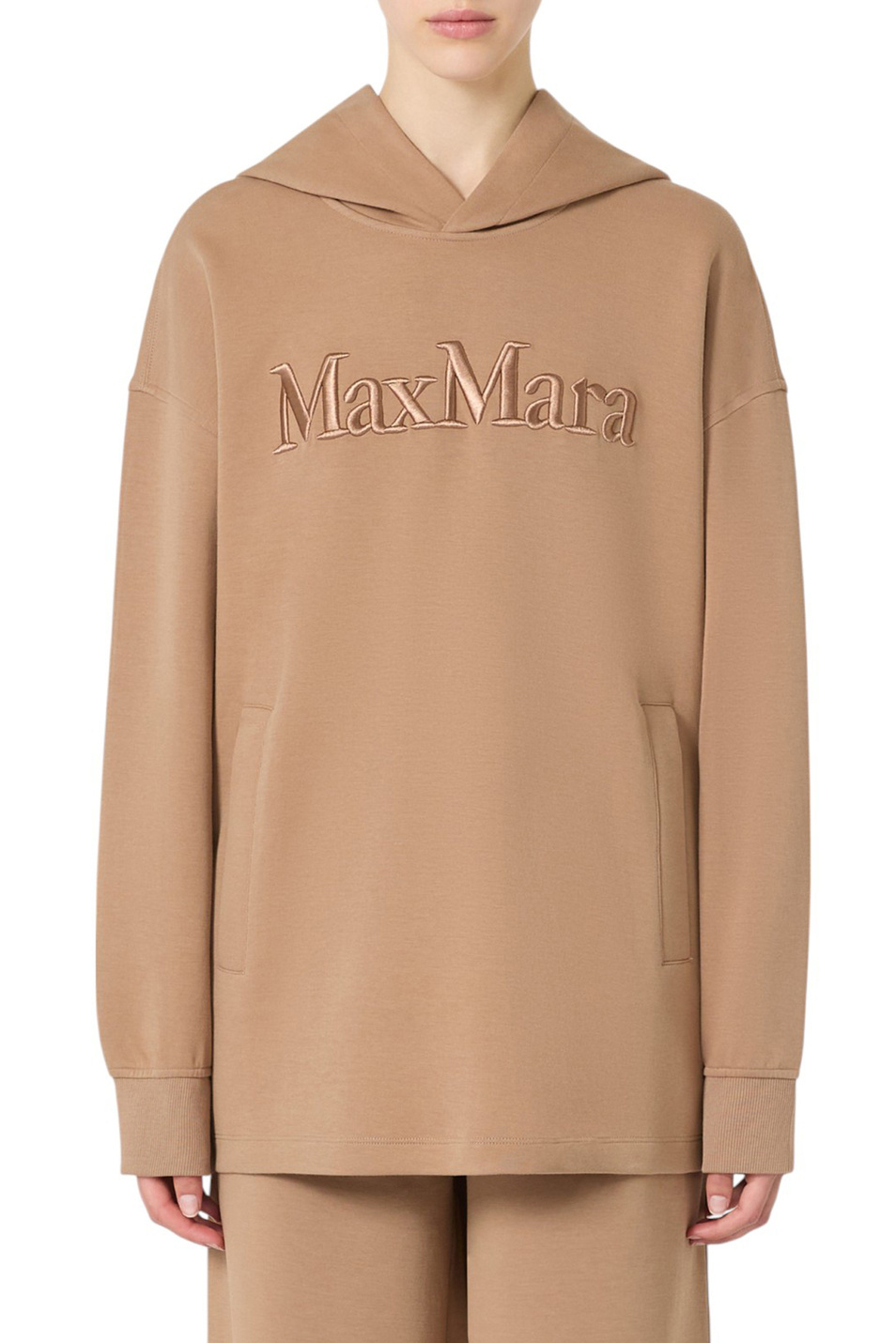 Женский Max Mara Худи VISIERA с логотипом (цвет ), артикул 2529946011 | Фото 3