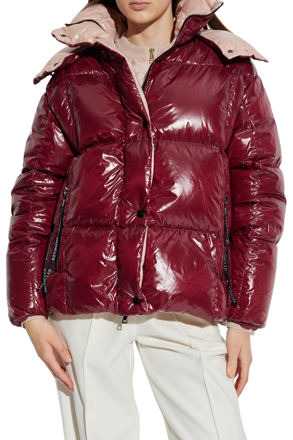 Куртка PARANA с пуховым наолнителем|Основной цвет:Бордовый Женский Moncler Куртка PARANA с пуховым наолнителем (цвет ), артикул K20931A00103-68950 | Фото 3