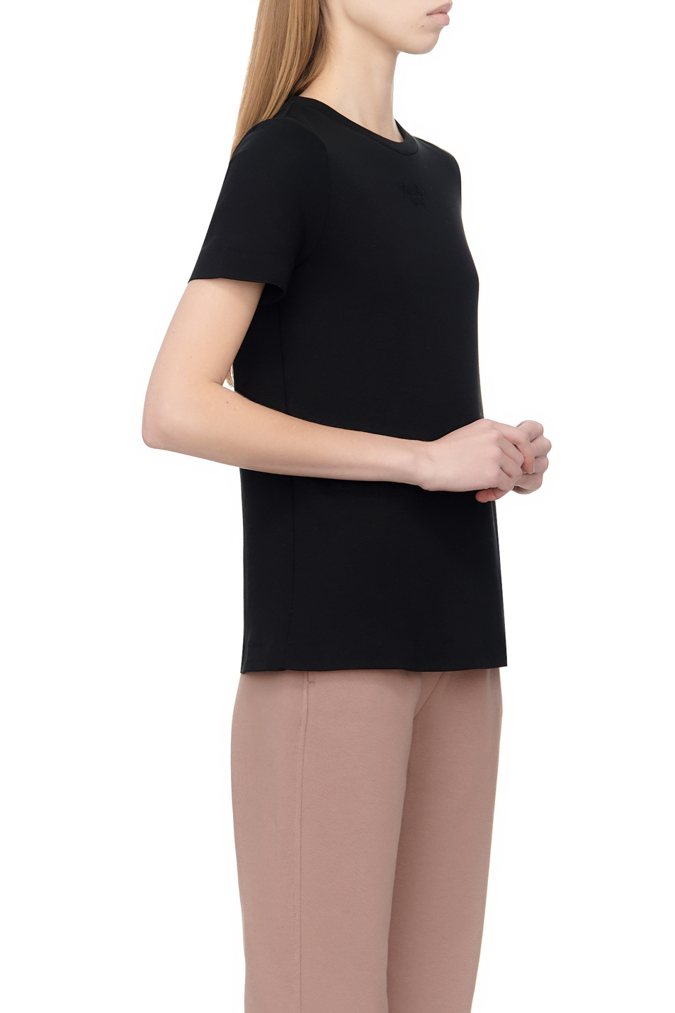 Женский Max Mara Футболка RUBENS из смесового хлопка (цвет ), артикул 2399760133 | Фото 3