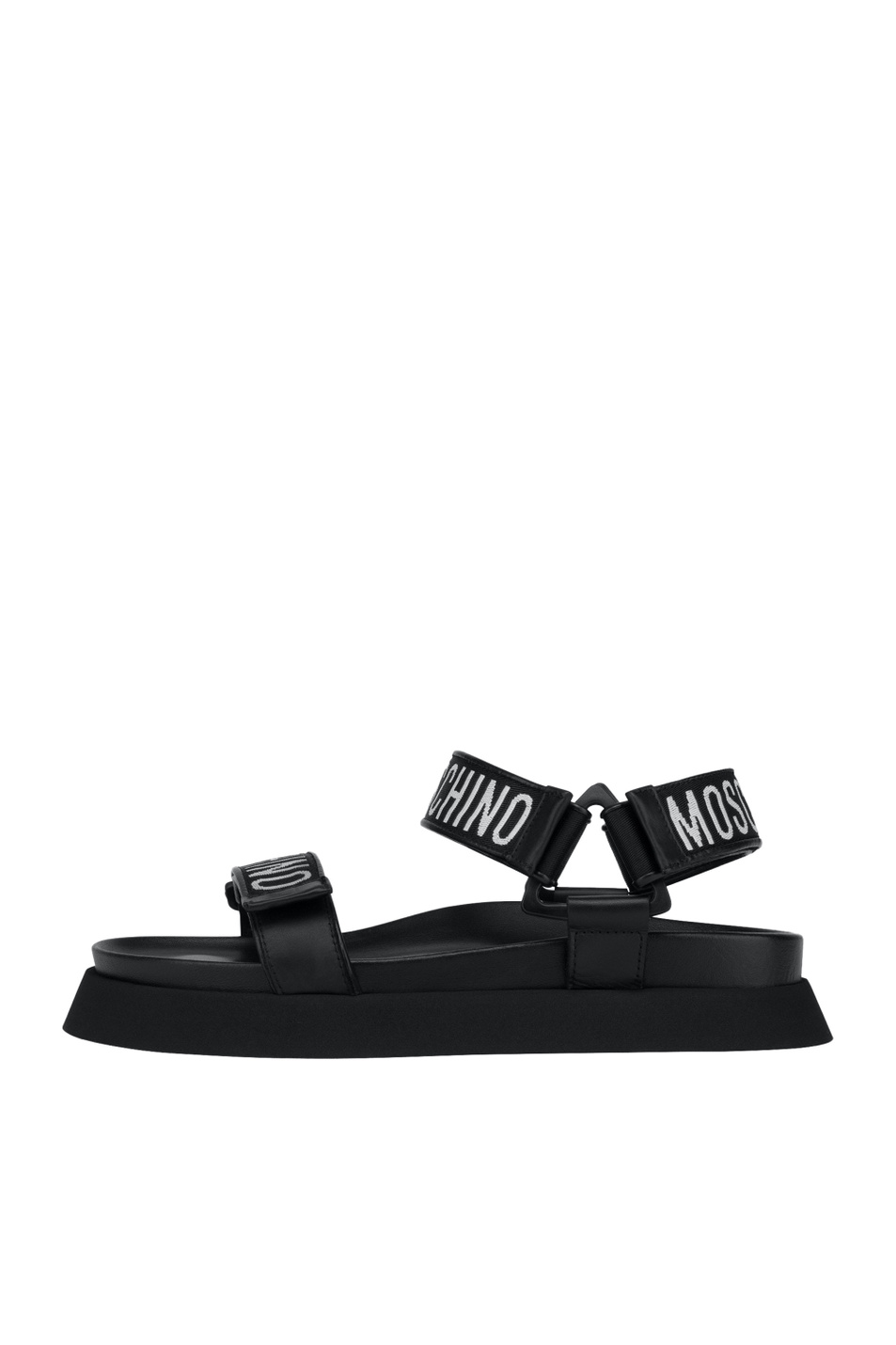 Мужской Moschino Сандалии с контрастным принтом (цвет ), артикул MB16024G1EGP0 | Фото 3