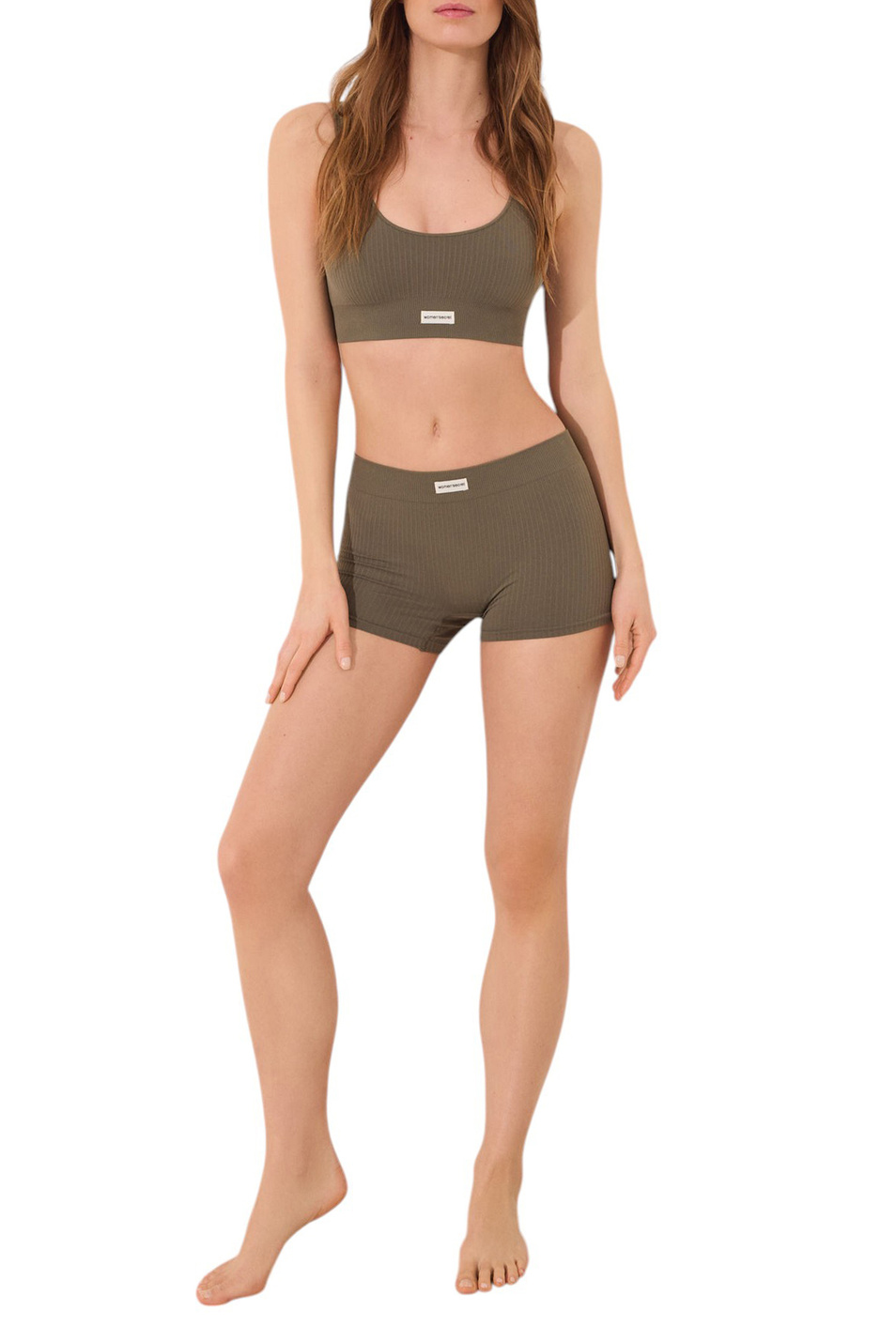Женский Women'secret Трусы-шорты в рубчик (цвет ), артикул 5109012 | Фото 2