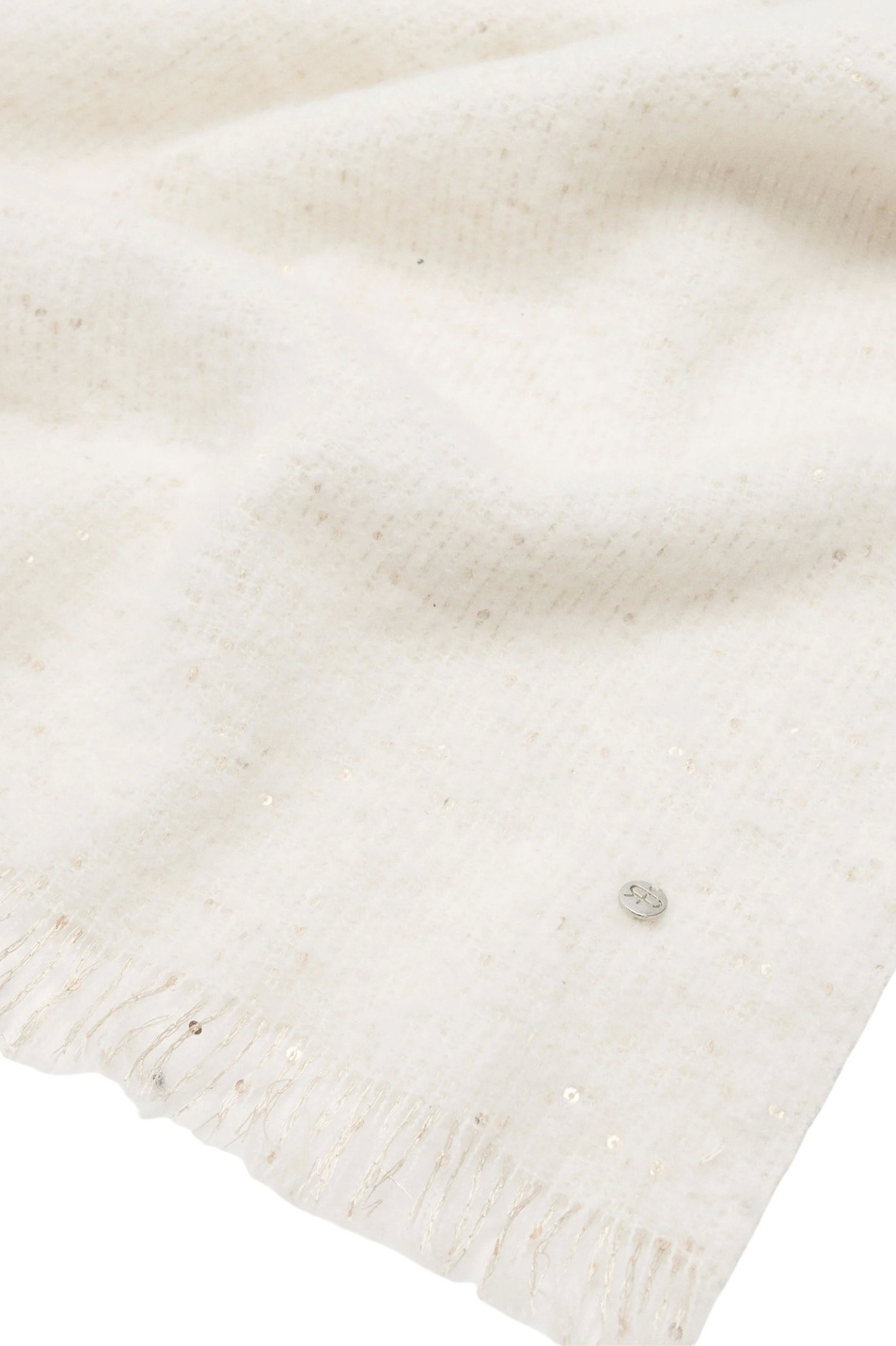 Шарф с пайетками|Основной цвет:Кремовый Женский Parfois Шарф с пайетками (цвет ), артикул 243492 | Фото 3