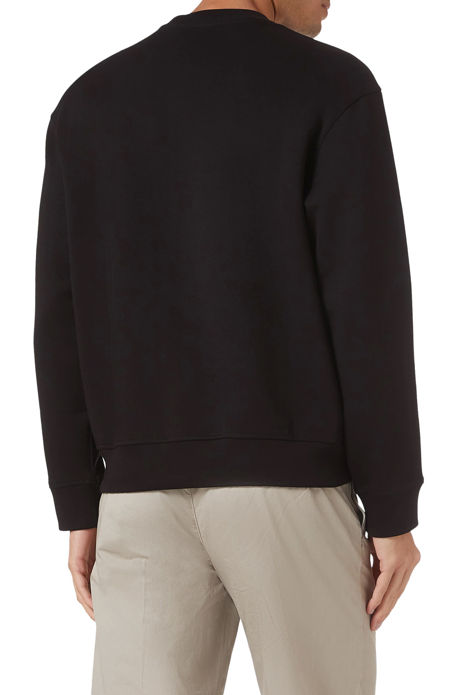 Свитшот с логотипом|Основной цвет:Черный Мужской Armani Exchange Свитшот с логотипом (цвет ), артикул XM001777-AF10818 | Фото 5
