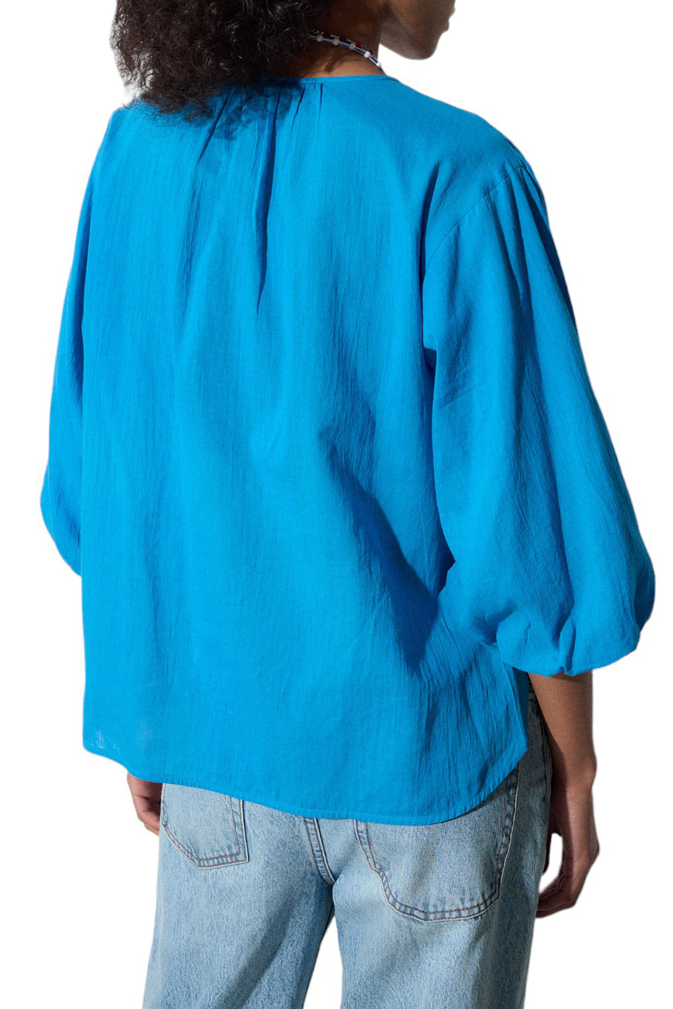 Женский Parfois Блузка из натурального хлопка (цвет ), артикул 220476 | Фото 5